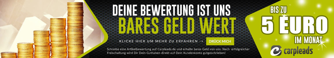Deine Bewertung ist uns bares Geld wert! Schnapp Dir Dein Extra-Guthaben direkt auf Dein Kundenkonto.