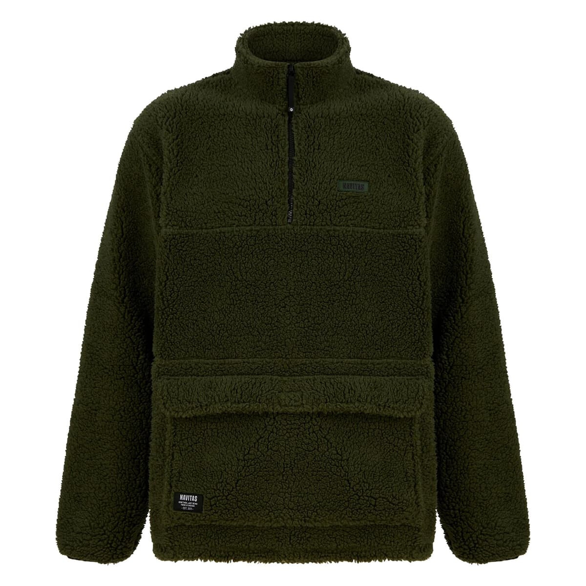 Navitas Sherpa Pullover - Green 3XL