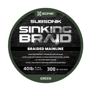 SONIK SUBSONIK SINKING BRAID - 300 / 600 m