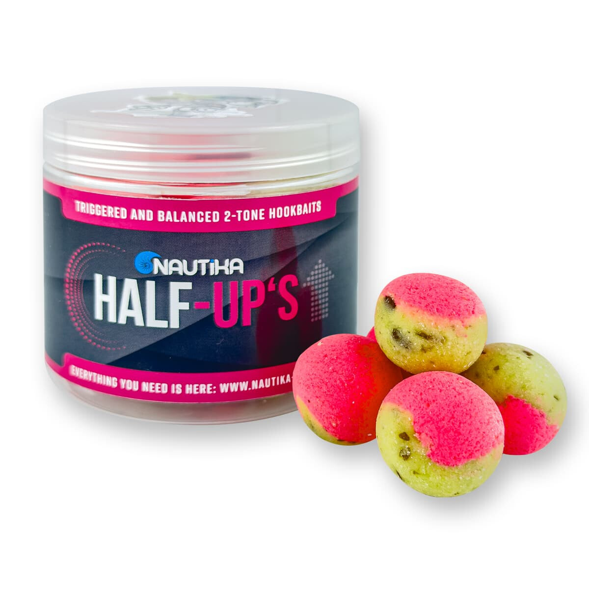 NAUTIKA HALF-UPS - CREAMPLEX² - FLUORO PINK -...