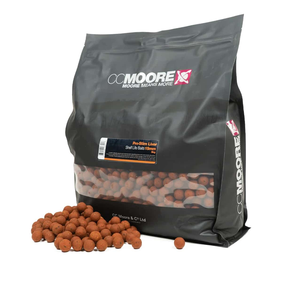 CC MOORE PRO STIM LIVER BOILIES 15 mm - 1 KG