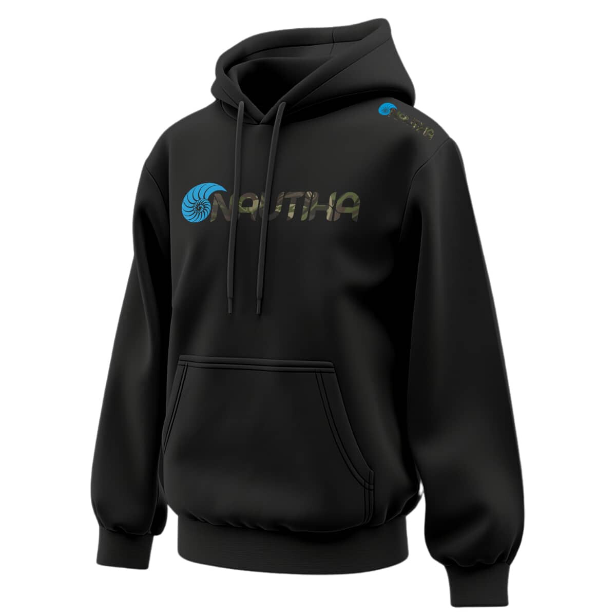 Nautika Camo Print Hoodie - XL