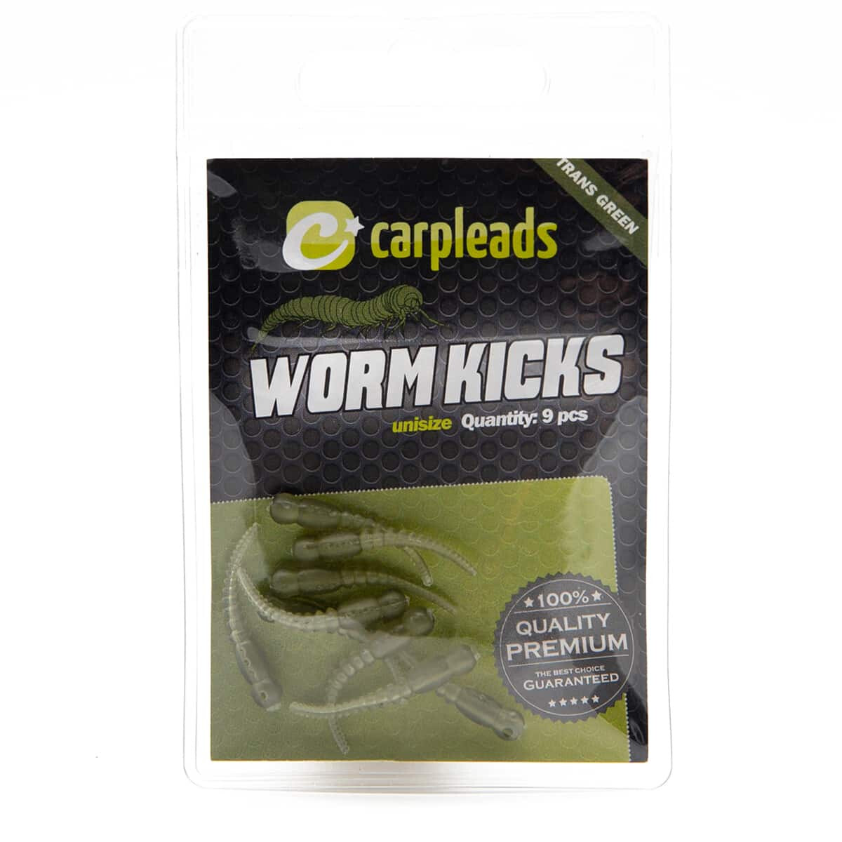 Carpleads WORM KICKS - TRANS GREEN