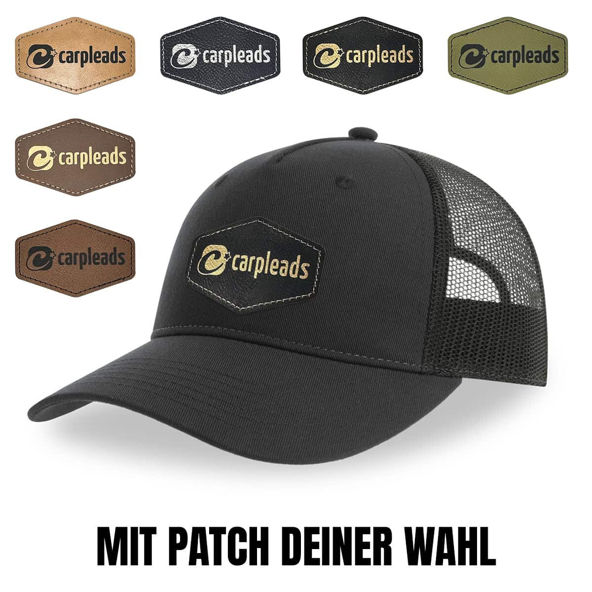 CARPLEADS TRUCKER CAP BLACK/BLACK