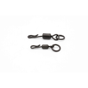 Mini Flexi QC Swivel - Gr. 11 - 8 Stück - Matt Black