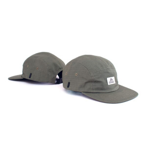 Fortis 5 Panel Cap Hat Olive