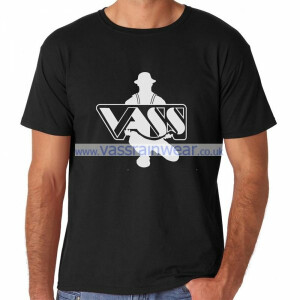 VASS T-Shirt Schwarz S