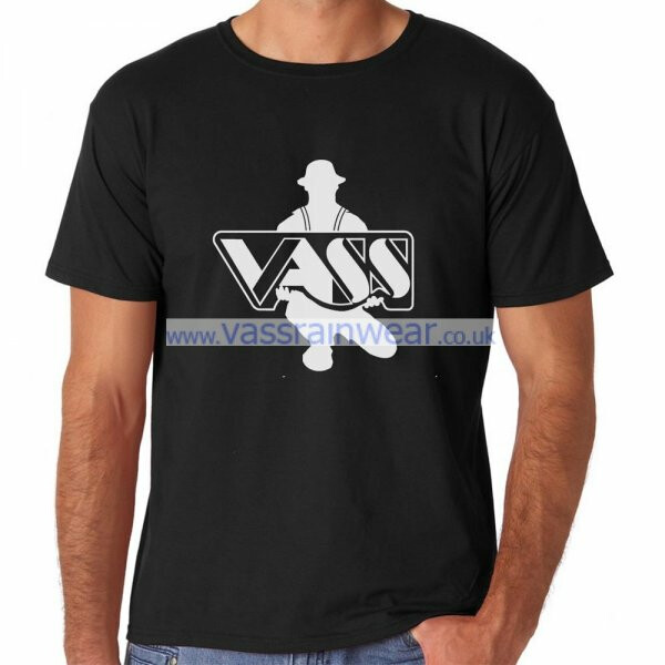 VASS T-Shirt Schwarz M