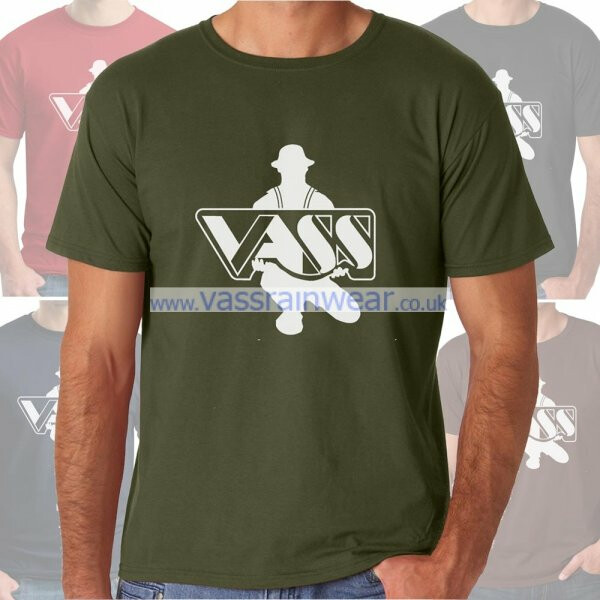 VASS T-Shirt Oliv S