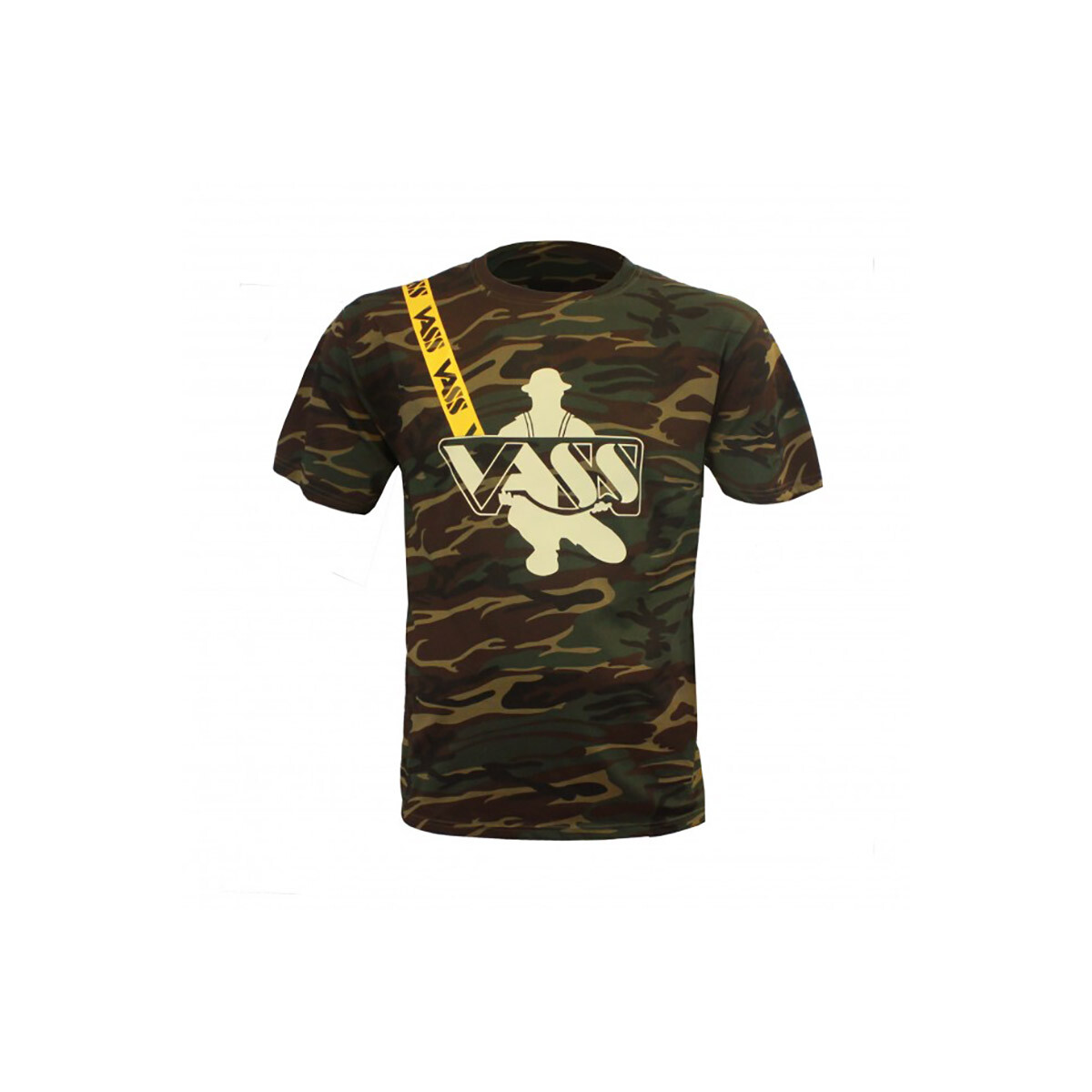 VASS T-Shirt "Hosenträger" Camo S