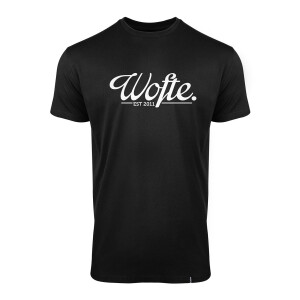 Wofte - Est.11 T-Shirt Black Schwarz