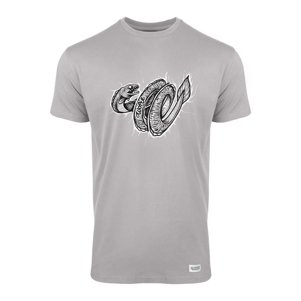 Wofte Electric Eel T-Shirt Grey Grau