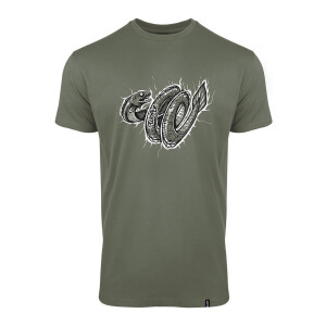 Wofte Electric Eel T-Shirt Olive Grün