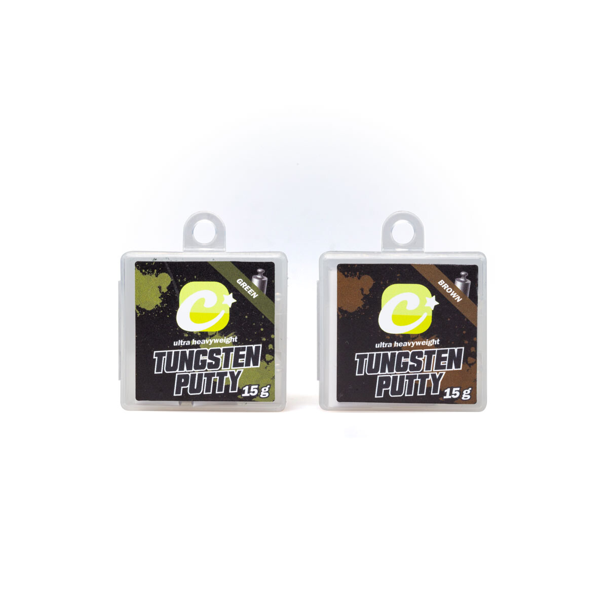 Carpleads Tungsten Putty - 15g green / brown