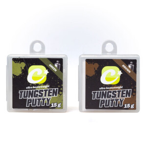 Carpleads Tungsten Putty - 15g green / brown