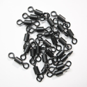 Mini Rolling Swivel Gr. 11 - 20 Pieces - Matt Black