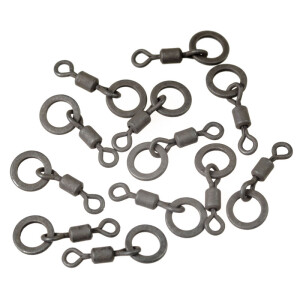 Micro Flexi Ring Swivel Size 18 - Matt Black