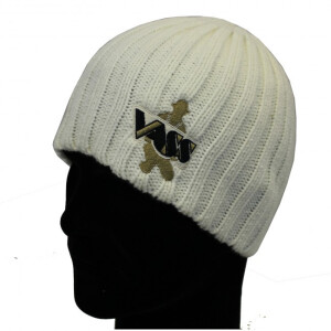 VASS Beanie Hat Stone / Weiss