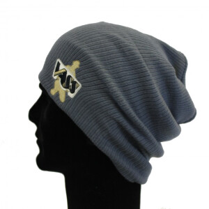 VASS Slouch Beanie Mütze Grey / Grau