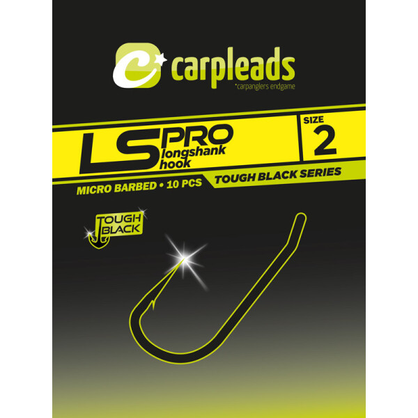 Carpleads LS PRO Hook - Tough Black Series
