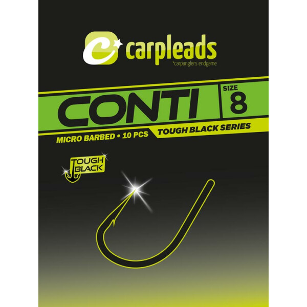 Carpleads CONTI Hook - Tough Black Series