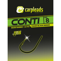 Carpleads CONTI Hook - Tough Black Series 8
