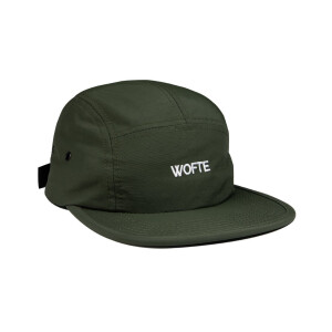 Wofte - Staple 5 Panel Cap - Olive Grün