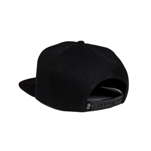 Wofte - Retro Snapback Cap Schwarz