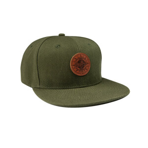 Wofte - Olive Patch Snapback Cap