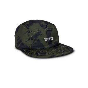 Wofte - Staple 5 Panel Cap - Shadow Camo