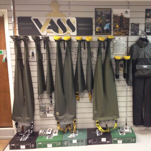 Vass Metal Wader Boot Hanger Wandhaken